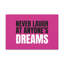 Décoration murale d'inspiration «Anyone's Dreams Motivation»