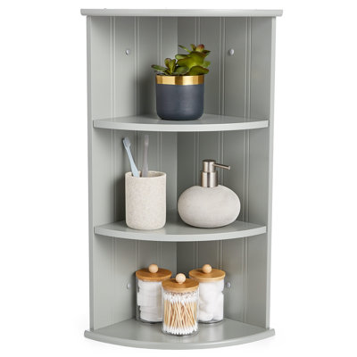 Camp Ellis 25.5 x 60.5cm Corner Wall Mounted Cabinet