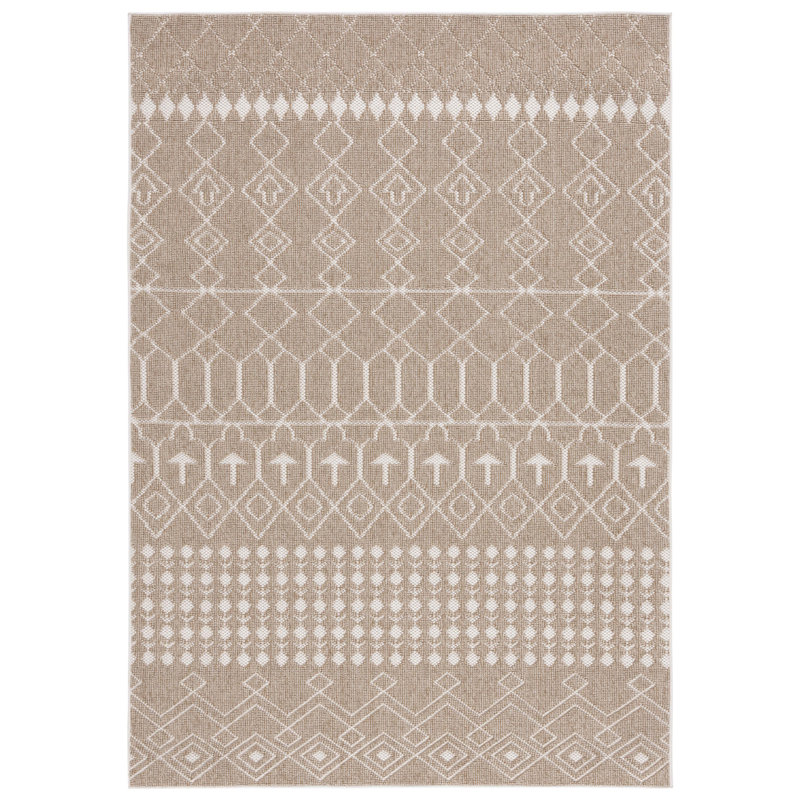 Global Southwestern Indoor/Outdoor Area Rug, Rectangle 9' x 12'
