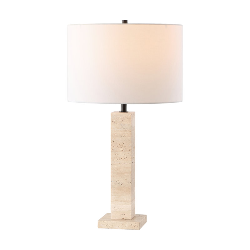 Lampe de table en pierre Raub