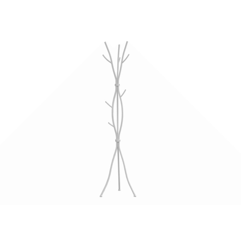 Portemanteau avec portemanteau, Blanc