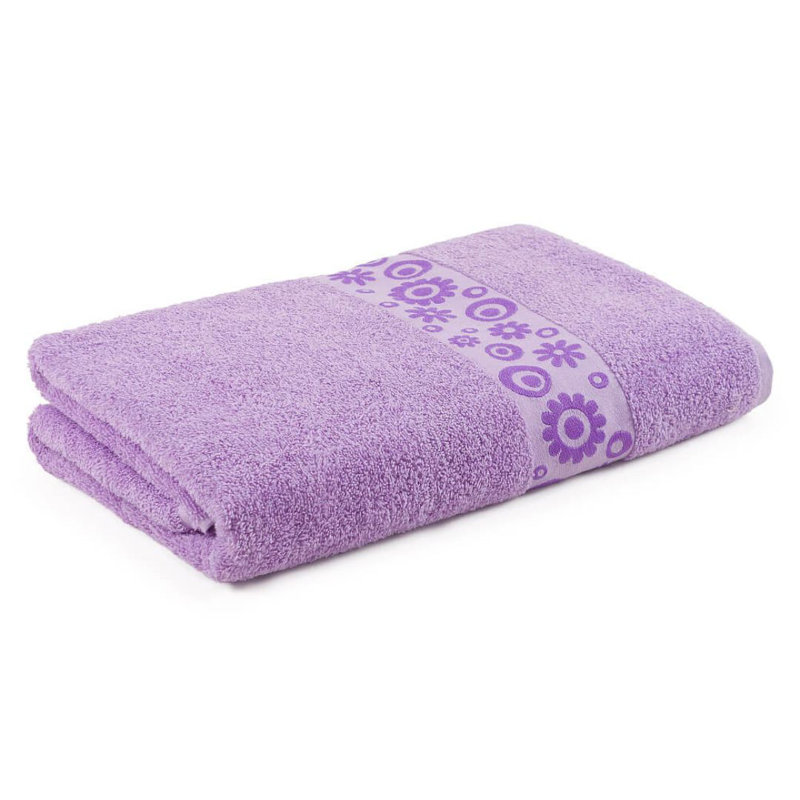 Ethan Cotton Midweight Bath Towel, Lilac