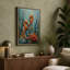 Golden Seahorses Coastal - Wrapped Canvas-828564006-828564012