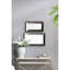 Miroir mural, miroir rectangulaire pour le salon, le vestibule, le bureau-496452278