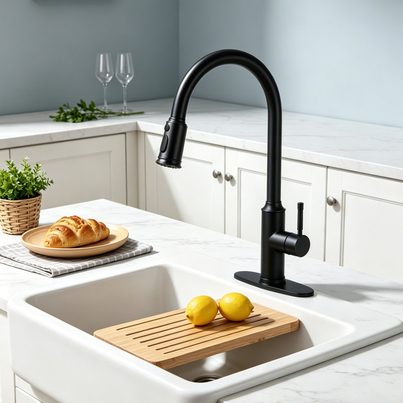 Interbath Pull Down Kitchen Faucet
