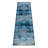 Crayton Machine Made Polyester Area Rugs - Blue Color, Oriental Design, Low Pile Machine Made Area Rugs for Living Room, Bed Room -30779329