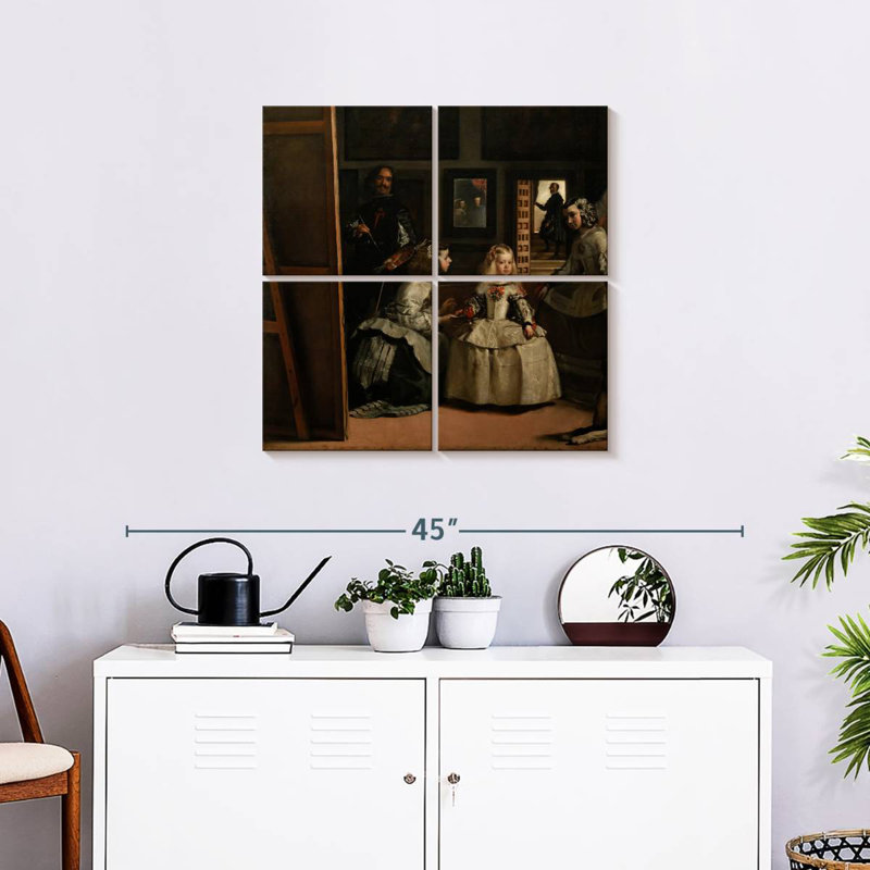 Leisha Las Meninas, H 26 po x l 26 po