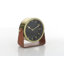 Horloge décorative en acier inoxydable avec support en cuir-1977725529-1974007332