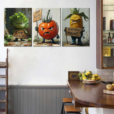 3 Piece Wrapped Canvas Print