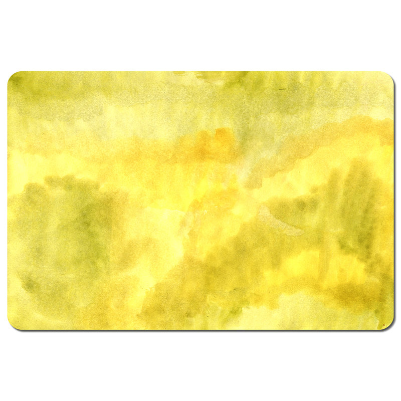 Minicus Polyester Coated Hardwood Rectangle Placemat