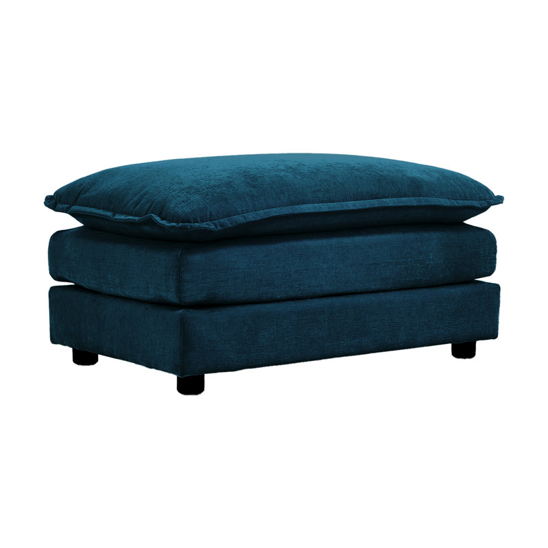 La chenille bleue, de fabrication, ajoute de la durabilité à la décoration intérieure, compatible avec de multiples meubles, utilisation polyvalente