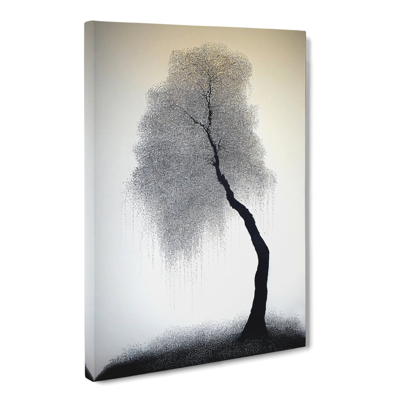 CAN-V0523-2848X Weeping Willow Tree Art Vol.1 - Wrapped Canvas Print, 50cm H x 35cm W