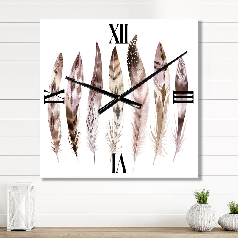 Horloge murale Feather, Très grand
