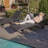 80" Patio Wicker Chaise Lounge Chairs Set Of 2, Outdoor Rattan Reclining Lounge Chair W/ Rolling Wheels & Pull-out Side Table, Adjustable Backrest, Ergonomic Wave Design For Poolside,black & Brown-1912144489