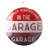 Mancave Round Wall Decor on Metal