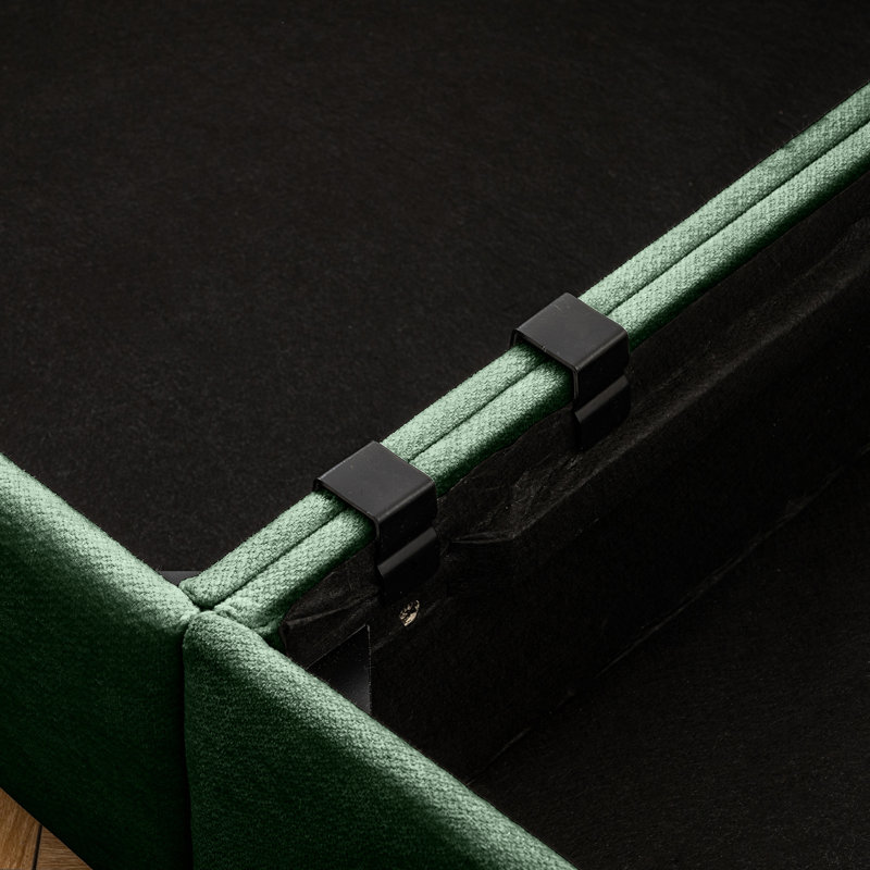 Tissu moderne en chenille avec des solutions de rangement intelligentes pour un revêtement soigné et un espace pratique intégré