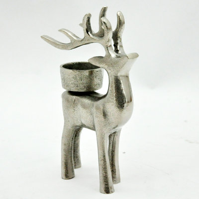 12cm Metal Tabletop Votive Holder