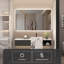 Darea Flat Wall Makeup / Shaving Mirror in Clear