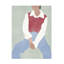 Art sur toile rouge bolognaise, petit doyen-105647927