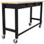 Table de travail de 60 po avec structure robuste et station de travail mobile