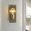 Reba Steel Flush Mounted Sconce