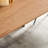 Rectangular with Steel Base Dining Table
