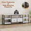 Unfinished TV Stand for TVs up to 58" with Fireplace Included