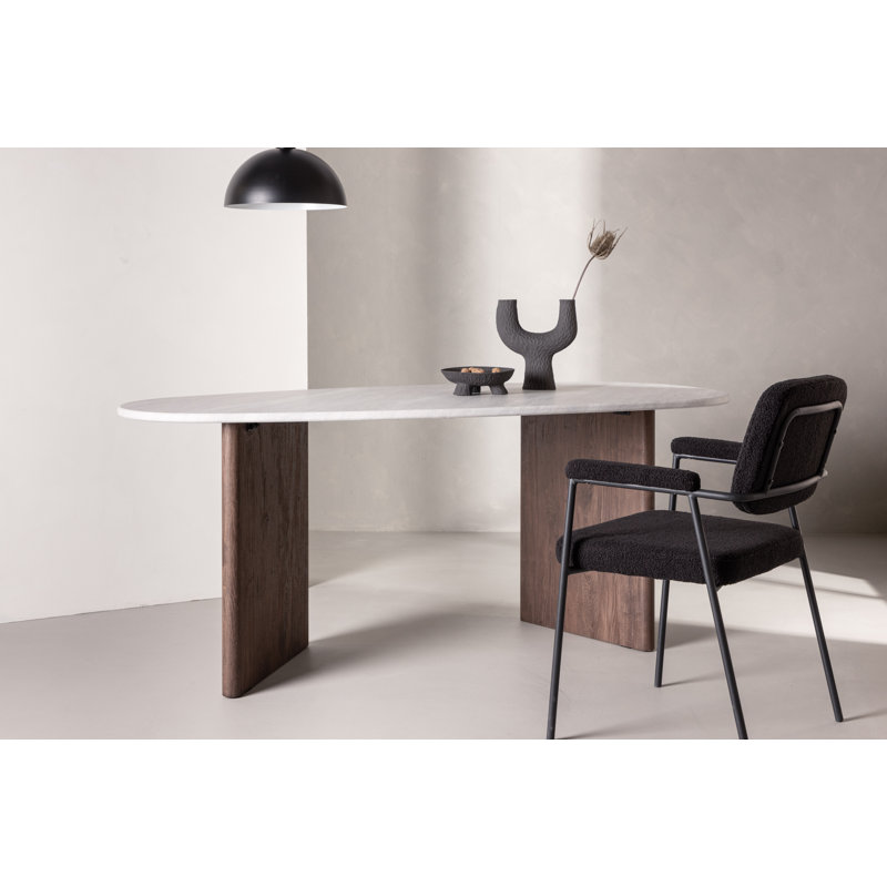 Damla Oval Dining Table