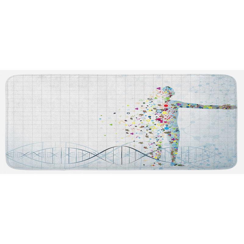 Tapis de cuisine à anatomie humaine