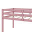 Lit mezzanine simple surélevé avec échelle-2028300187