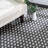 Dainty Diamond Navy/Ivory Handwoven Cotton Rug-1516833085