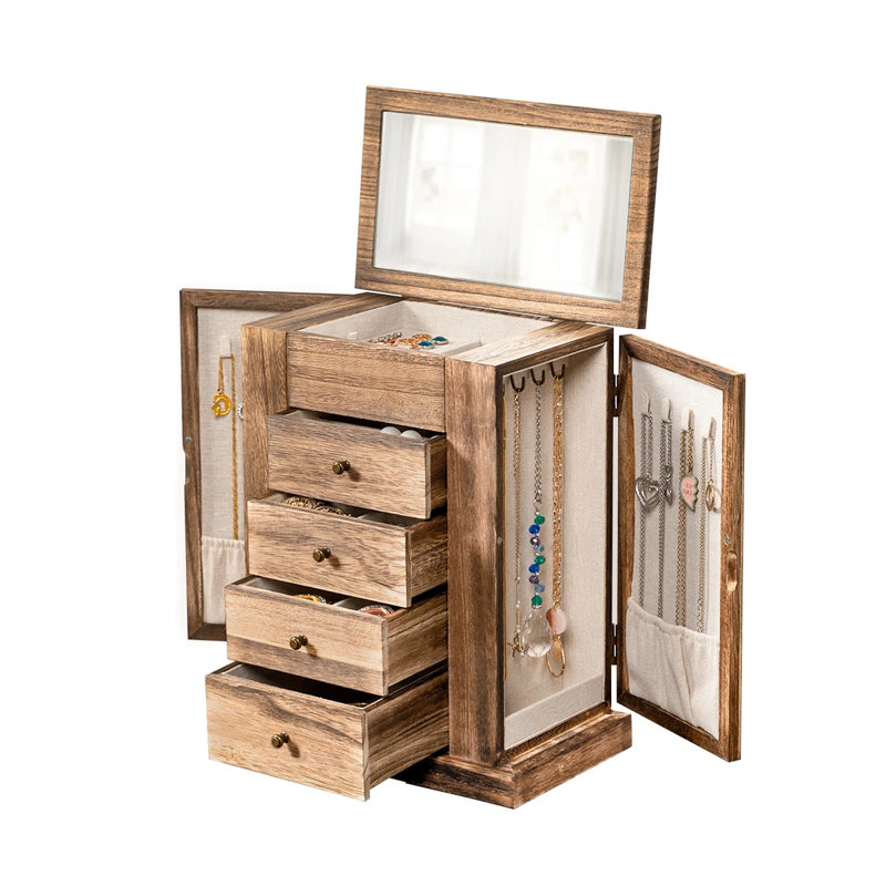 Wood Jewellery Box +