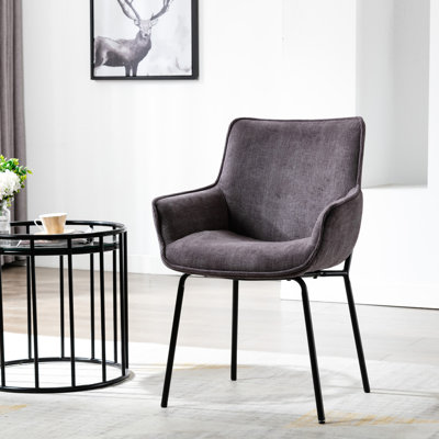 Lizabeta 19.29'' H Fabric Upholstered Armchair