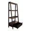 Tablette de 32 po x 17 po x 68 po, design moderne pour espaces organisés, bois massif et design fonctionnel, + placage