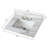 31" Vanity Top - White With Undermount Rectangular Sink & 4" Backsplash 31 Inch Basin For Bathroom-138276550