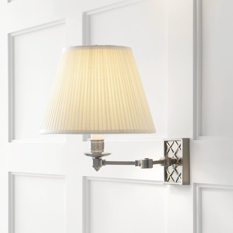 Alexa Hampton Gene Swing Arm, Polished Nickel