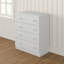 Fully Assembled Saxena 4 Drawer Chest-6056366