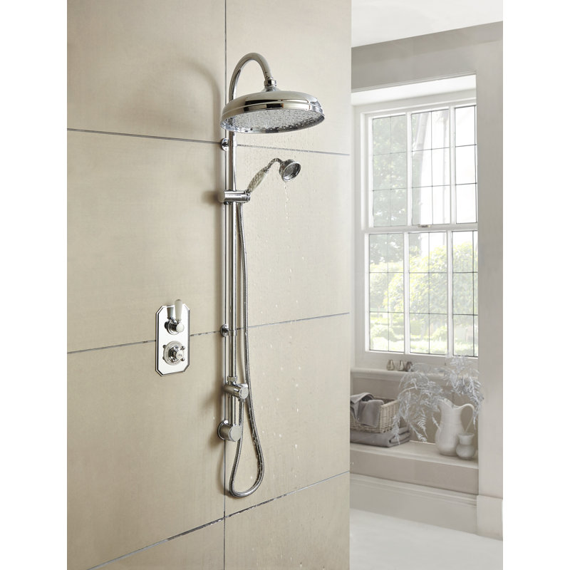 Topaz Double Concealed Thermostatic Shower Valve