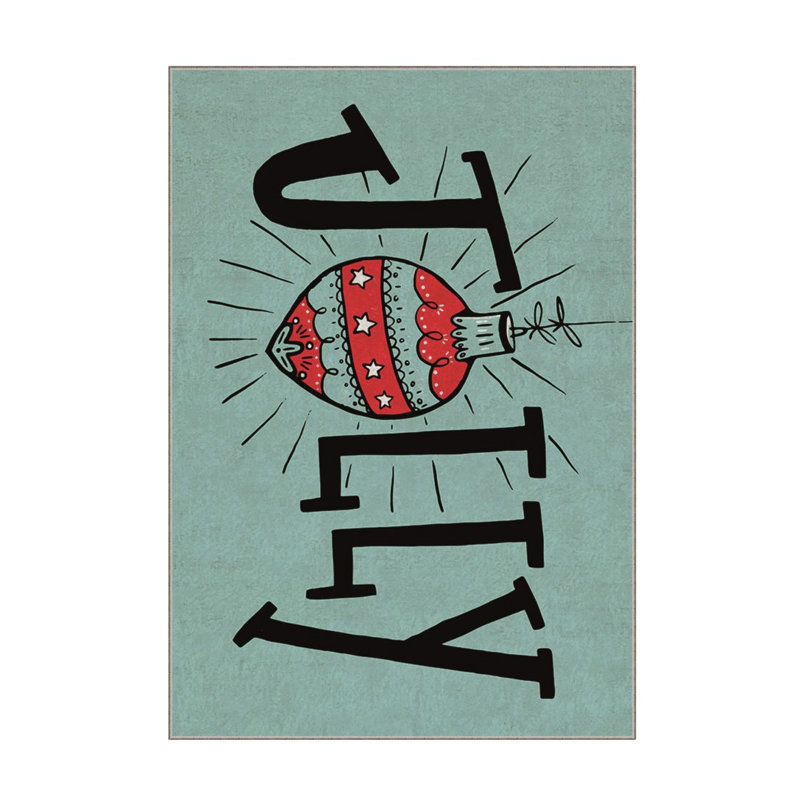 Tapis rectangulaire tissé à la machine en polyester bleu / noir / rouge, Rectangle 5 pi 3 po x 7 pi 7 po