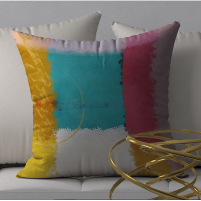 Reversible Throw Pillow
