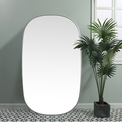 Bertin Metal Oval Wall Mirror
