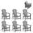 Zawadi HDPE Stacking Adirondack Chair-1256670097-1212229807