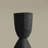 Black Orb Carbonized wood Decorative Object
