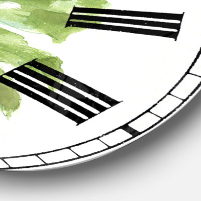 Swigart Metal Wall Clock