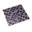 11.8" X 11.8" Polished Glass/Resin Mosaic Tile