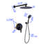 Système de douche complet à pression équilibrée avec valve brute-55848439