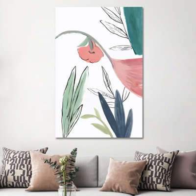 Hidden Beauty I by Asia Jensen - Wrapped Canvas Painting