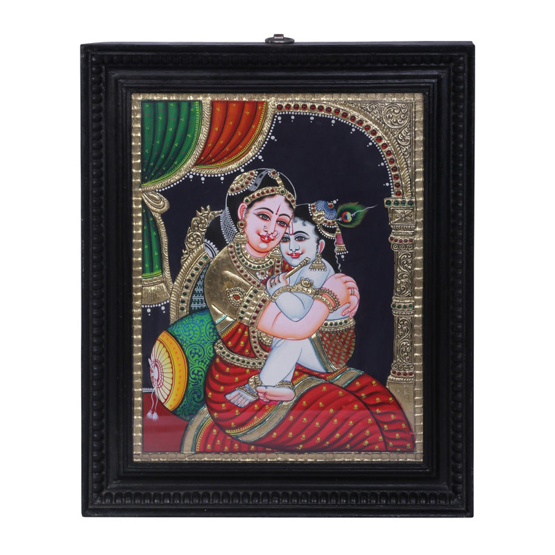 " Bal Krishna With Maa Yashoda "