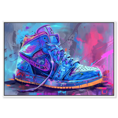 Art mural Graffiti Sneaker Urban Style par Notoriart