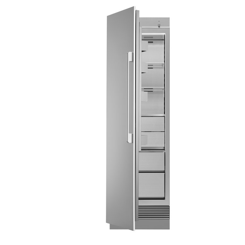 Left Column Panel Kit, Contemporary, Silver Stainless, 24"